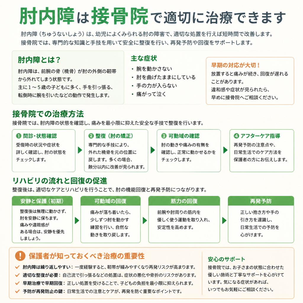 接骨院での治療法について