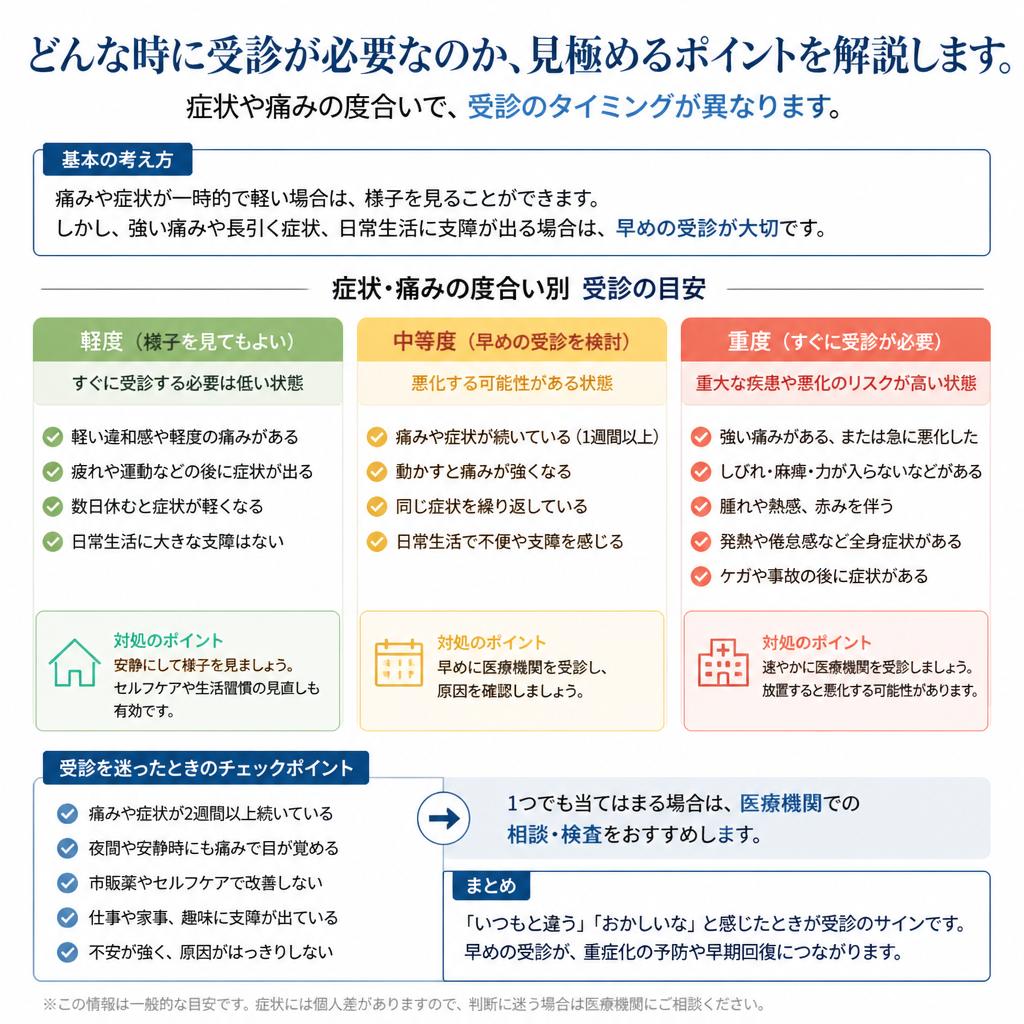 受診の目安